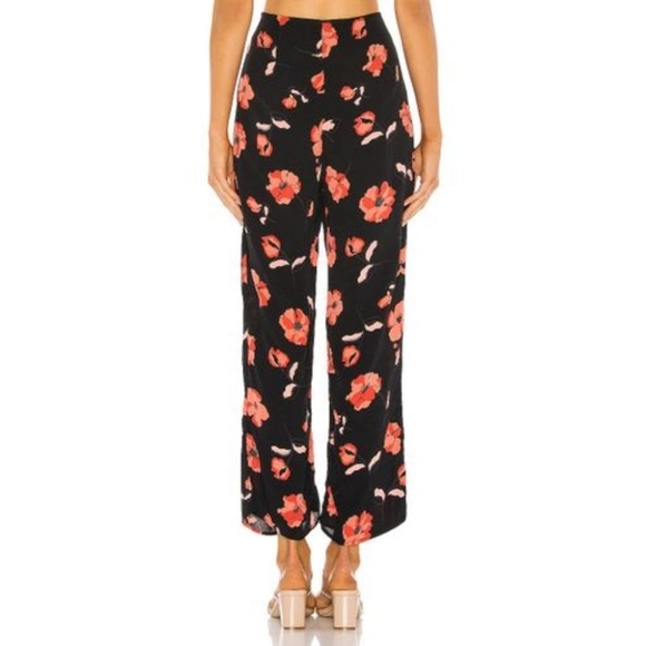 FLYNN SKYE Floral Parker Pants & Wrap Top Set M L - Picture 7 of 11